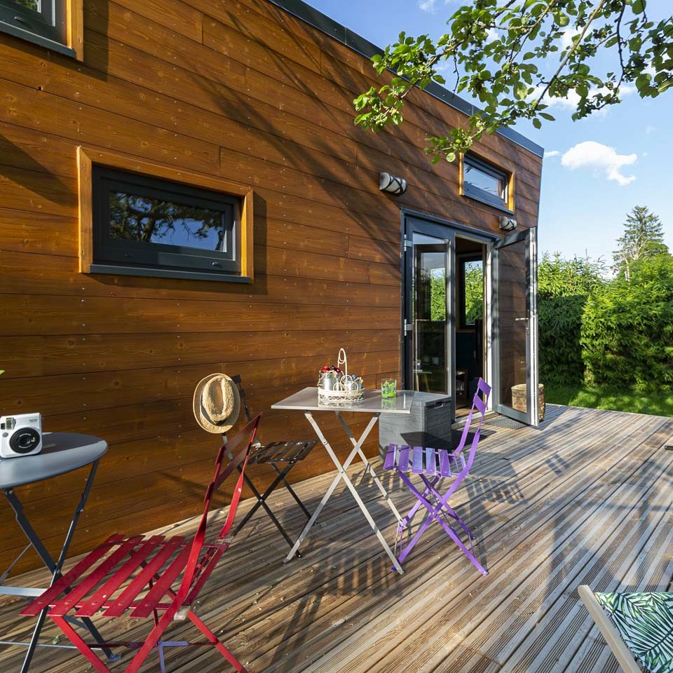 Extérieur Tiny House - Terrasse