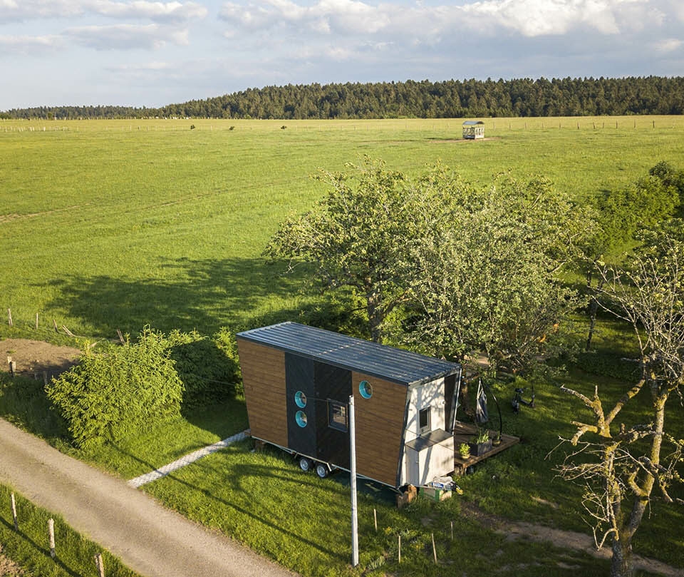 Extérieur Tiny House dans les Vosges