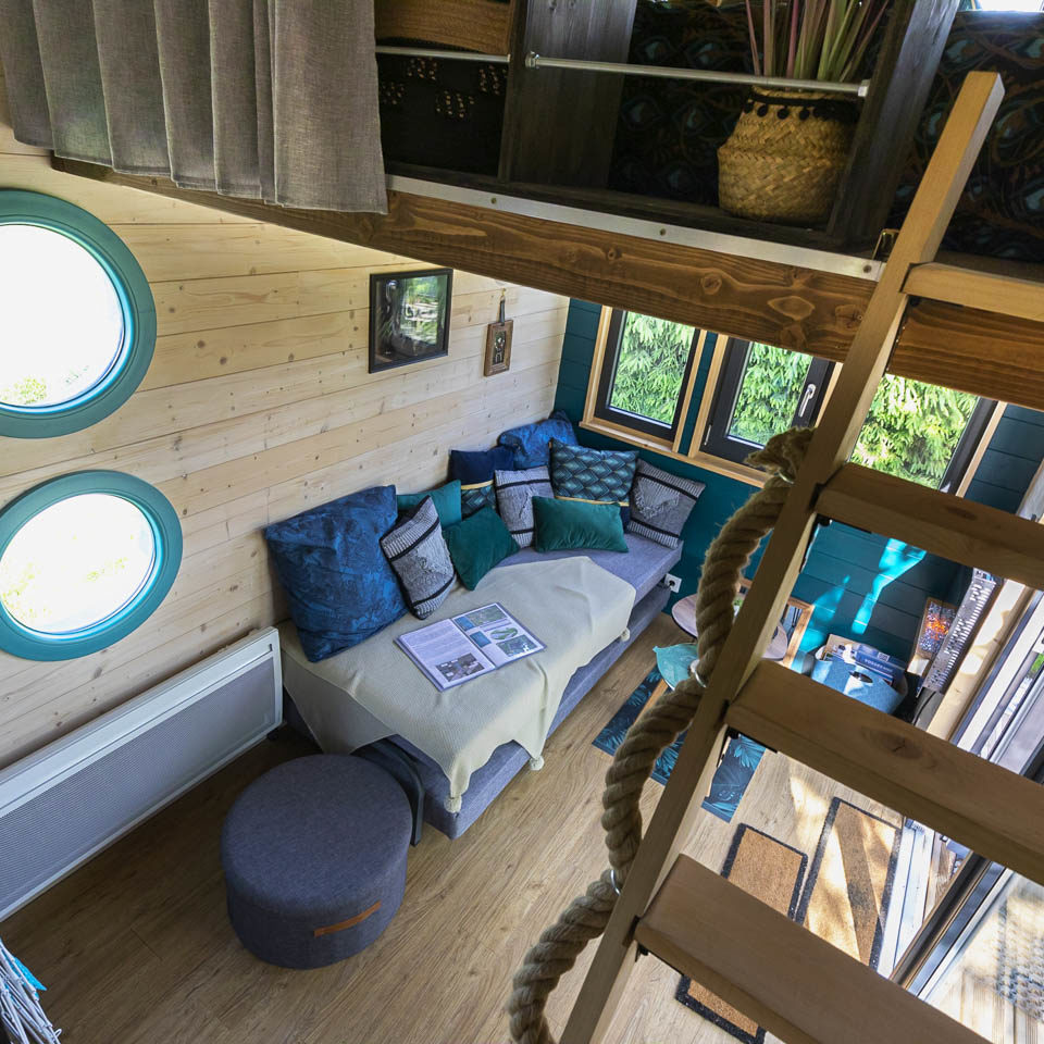 Intérieur Tiny House - Salon