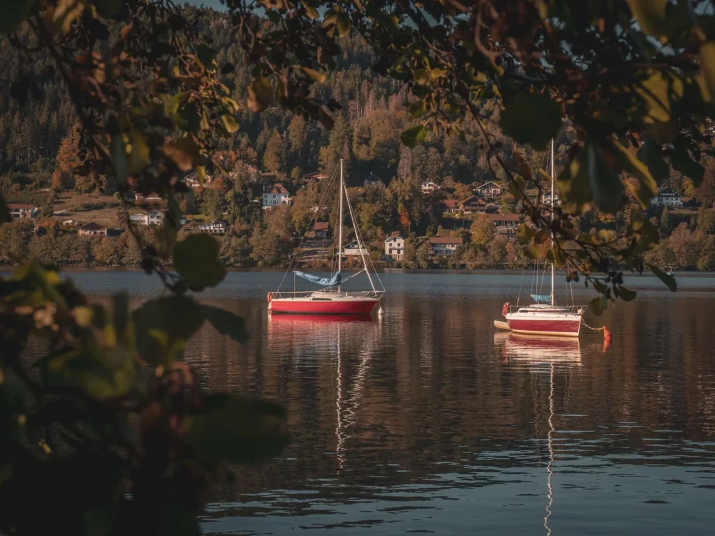 Lac de Gérardmer dans les Vosges