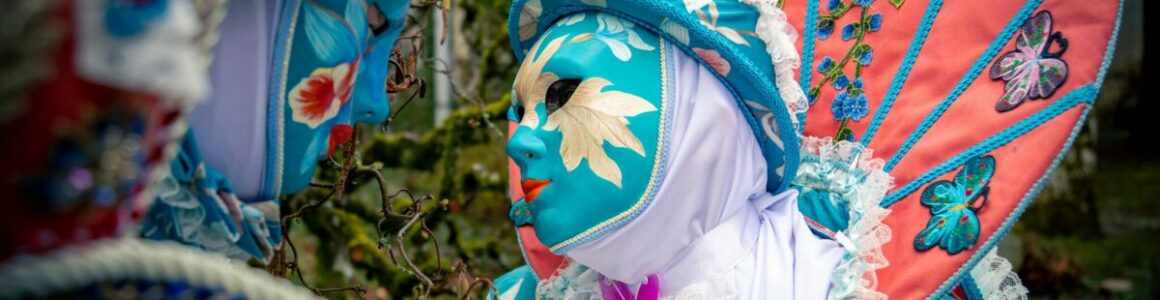 Le printemps dans les Vosges en tiny house : le carnaval vénitien
